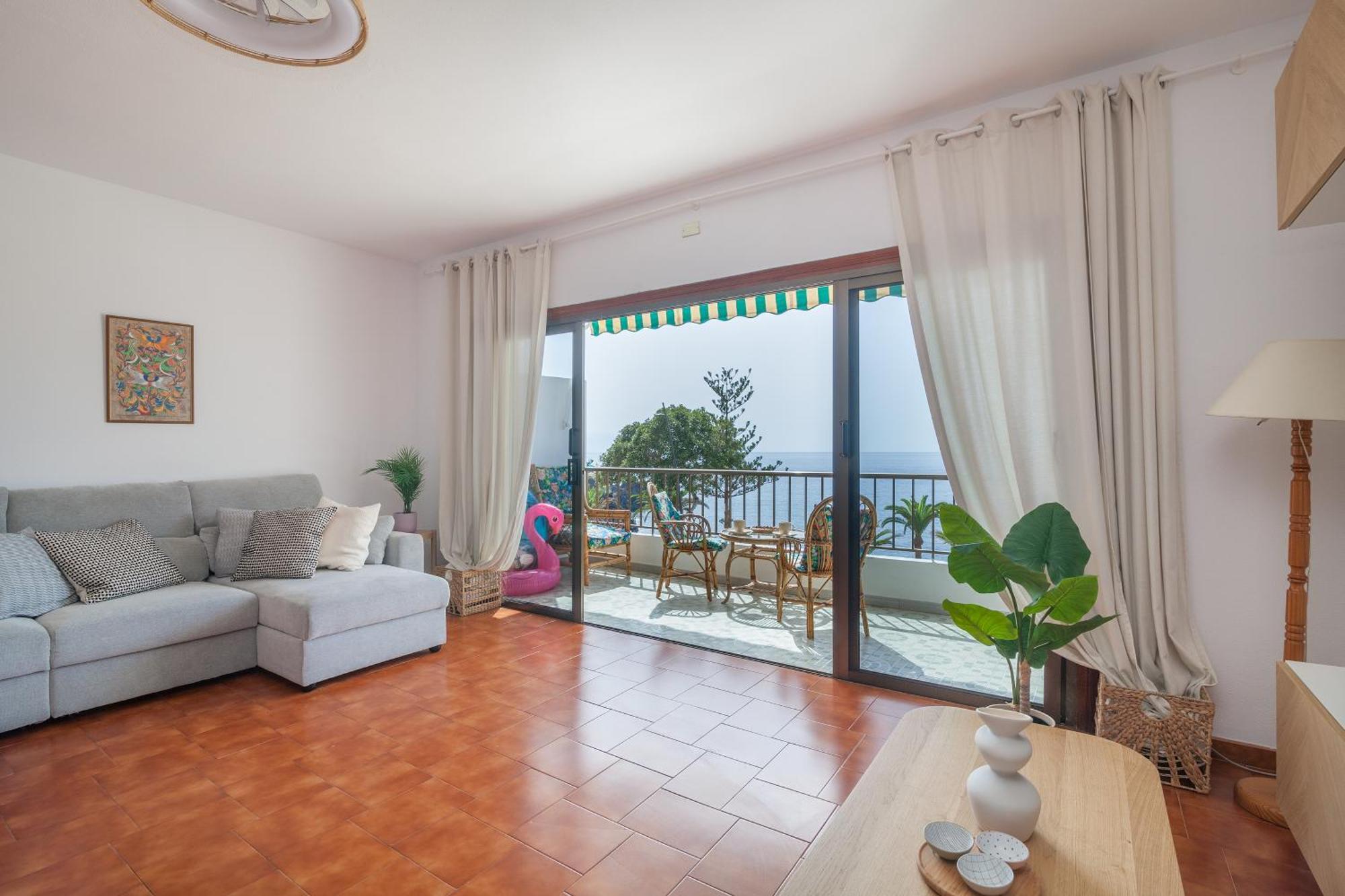 Casa De Franco - Ocean View, Terrace, Balcony, 50M From Playa La Arena, Fibre Net Apartment Пуерто де Сантяго Екстериор снимка
