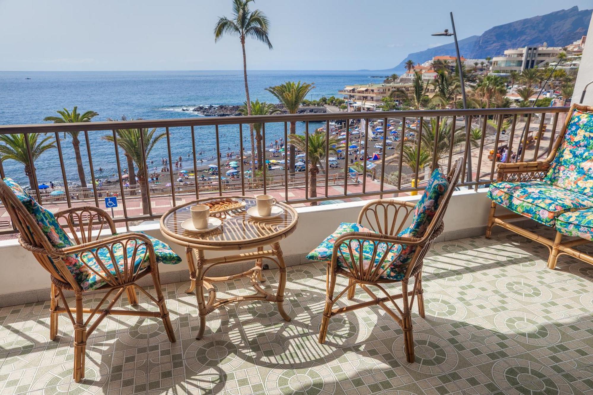 Casa De Franco - Ocean View, Terrace, Balcony, 50M From Playa La Arena, Fibre Net Apartment Пуерто де Сантяго Екстериор снимка